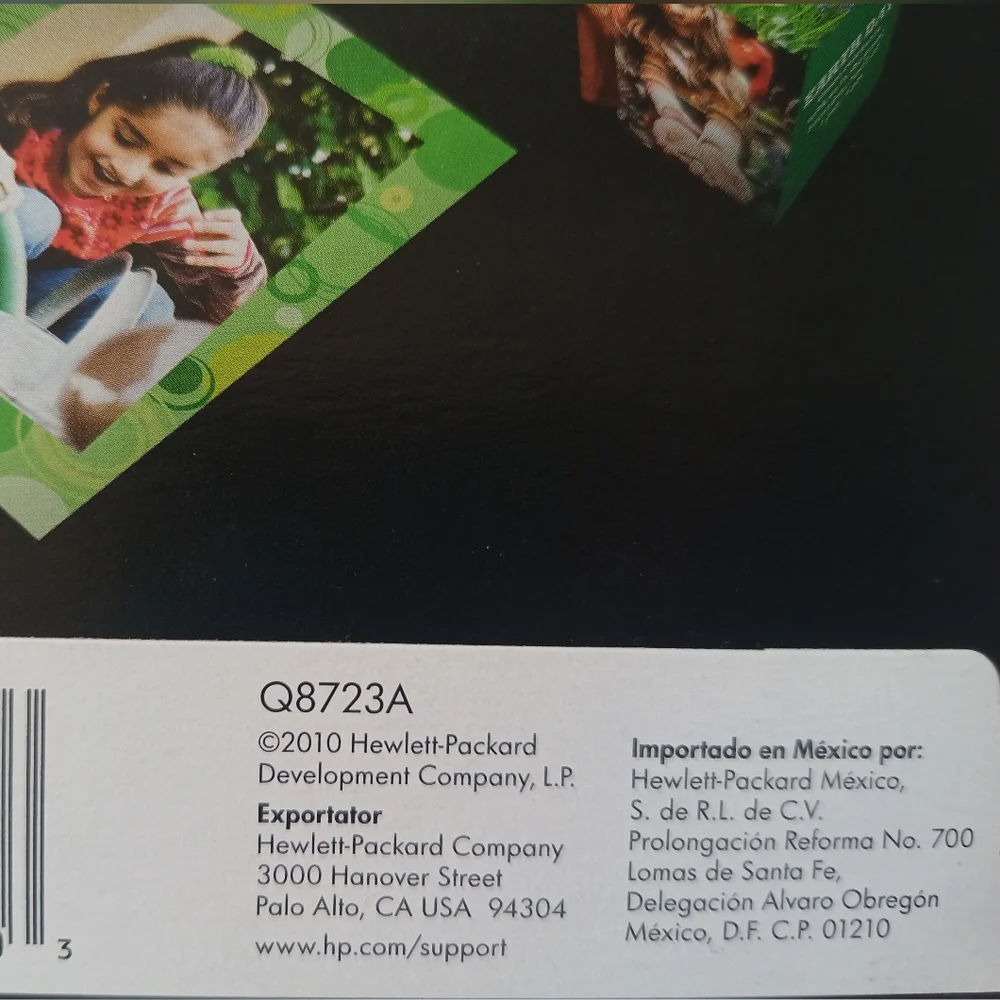 HP Everyday Photo Paper, Glossy, Q8723A, 2 NIB packs (50 sheets each)